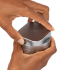 Patient Image of Grinders Aluminium 3-Piece Cannabis Grinder Silver/Black Medical Cannabis