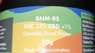 Rainbow Sherbert by Big Narstie Medical. UK Medical Cannabis.