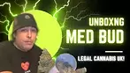 UK Medicinal Cannabis Haul: God Bud, Powdered Donut, Farm Gas Unboxing