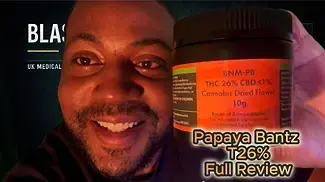 Papaya Bantz T26 | UK Medical Cannabis Review #ukmedicalcannabis #bignarstie #cannabiseducation