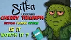 Sitka  Legends Cherry Triumph 28% THC UK Medical Cannabis Review #Cherry #legal  #UKMedCannabis