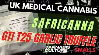 UK MEDICAL FLOWER | GARLIC TRUFFLE | GTI T25 | SAFRICANNA
