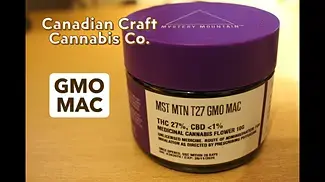 GMO MAC | Canadian Craft Cannabis Co - Mystery Mountain | UK Medical Cannabis Review