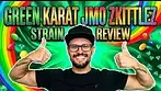 Green Karat JMO ZkittleZ (GMO X Jelly Breath) X ZkittleZ UK Medical Flower Review