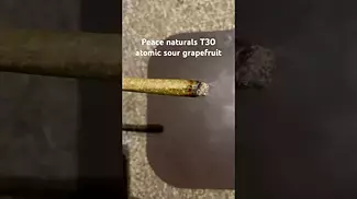 Peace naturals T30 atomic sour grapefruit burn