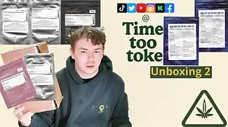 Delivery Day 2- Medicinal Cannabis unboxing and initial thoughts. #medicalcannabis #cannabisreview