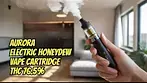 Review of aurora resin vape cartridge electric honeydew