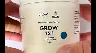 GROW 16:1 Herijuana 80 Indica 20 Sativa Medical Cannabis