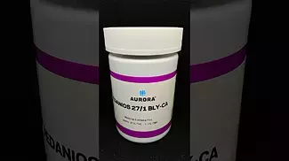 Aurora Pedanios - black jelly #ukmedicalcannabis