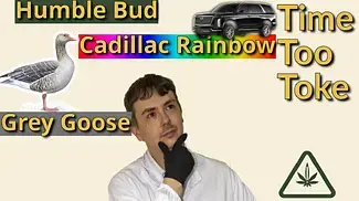 Humble Bud Cadillac Rainbow and Grey Goose review #medicalcannabis #cannabiseducation