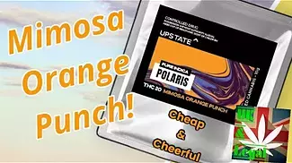 Upstate Mimosa Orange Punch Medical UK cannabis review