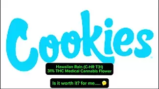 Cookies C-HR T31 Hawaiian Rain Legal Medical Cannabis in the UK