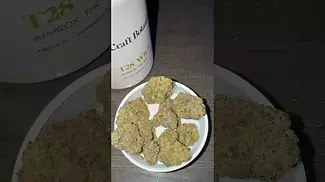 Craft Botanics White Runtz - smelling like sweet fruity gelato gas with earthy lemon creaminess