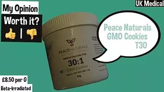 Peace Naturals T30 GMO Cookies Uk Medical Review