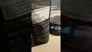 4c Labs T17 Sudz FAAFO weight
