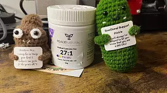 Pt2 Peace Naturals® T27 Wedding Cake Medical Cannabis Flower