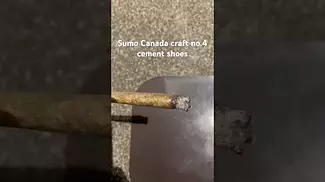 Sumo Canada craft no.4 cement shoes burn