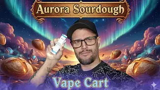 Aurora Resin SRD T918 Sourdough Medical Cartridge UK Medical Canna Review