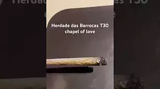 Herdade das Barrocas T30 chapel of love burn
