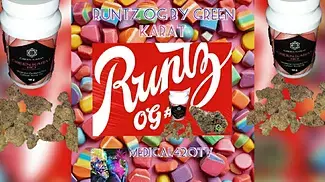 Runtz OG by Green karat UK medical cannabis