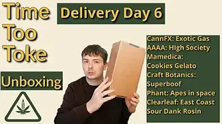 Delivery Day 6 - Unboxing It's not Boof, it's SUPERBOOF! #medicalcannabis #cannabiseducation