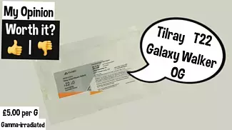 Tilray T22 Galaxy Walker OG Medical Review