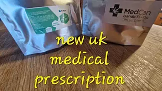 my new uk medical cannabis perscription