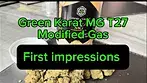 GREEN KARAT MG T27 Modified Gas Medical Cannabis Flower - First Impressions