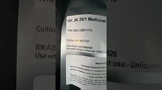 Green Karat |JMO Skittlez | UK Medical Flower #medicalcannabis #ukmedicalcannabis