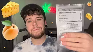 AAAA Apricot Cream & Cheese Review (UK MEDICAL CANNABIS)