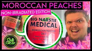 Big Narstie Medical Moroccan Peaches Medical Cannabis Review