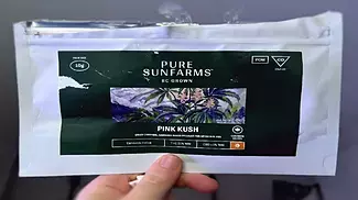  Pure Sun Farms Pink Kush Review (UK MEDICAL)