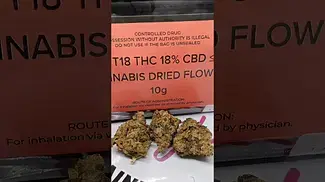 Upstate Full Gas 18% Review in description #ukmedicalcannabis #shortsvideo #shorts