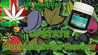 Upstate Huckleberries medical cannabis review UK 