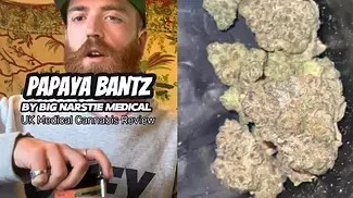 Big Narstie Medical PB T26 Papaya Bantz UK Medical Cannabis Flower