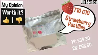 Adven T10:C10 Strawberry Pastilles Uk Medical Review