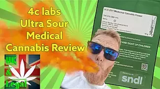 4c Labs ultra sour medical cannabis review