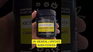 UK MEDICAL | Upstate Kush Cookies T25% #420community #cbpm #420 #medicalcannabis #clothing