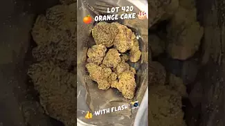 Lot 420 Orange Cake 29% THC Flower UK Medical