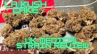 Curaleaf T25 - LA Kush Cake - UK Medical Cannabis Review