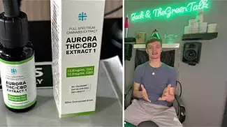 AURORA balanced Extract CBD:THC (wasn’t expecting that