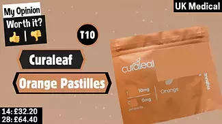 Curaleaf T10 Orange Pastilles Uk Medical Review