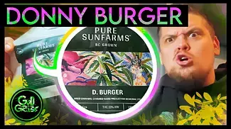 Pure Sunfarms Donny Burger - Medical Cannabis  Review