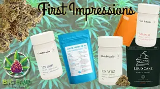 First Impressions : Loud Cake, White Runtz, Cereal Milk, Acai Berry, Slurricane Mimosa & Georgia Pie