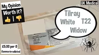 Tilray T22 White widow Uk Medical Review