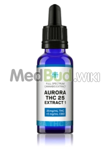 Aurora® T25:C5 Full Spectrum Oil Medical Cannabis • MedBud™ UK