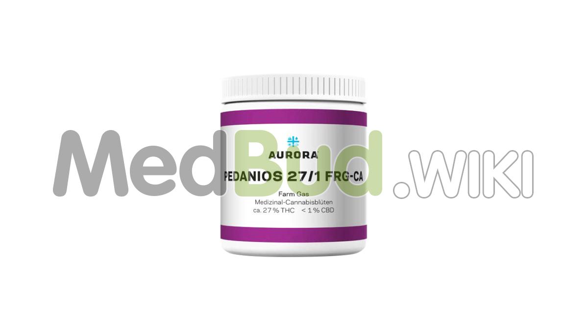 Aurora® Pedanios T27 Farm Gas Medical Cannabis Flower • 🇬🇧 MedBud™ UK