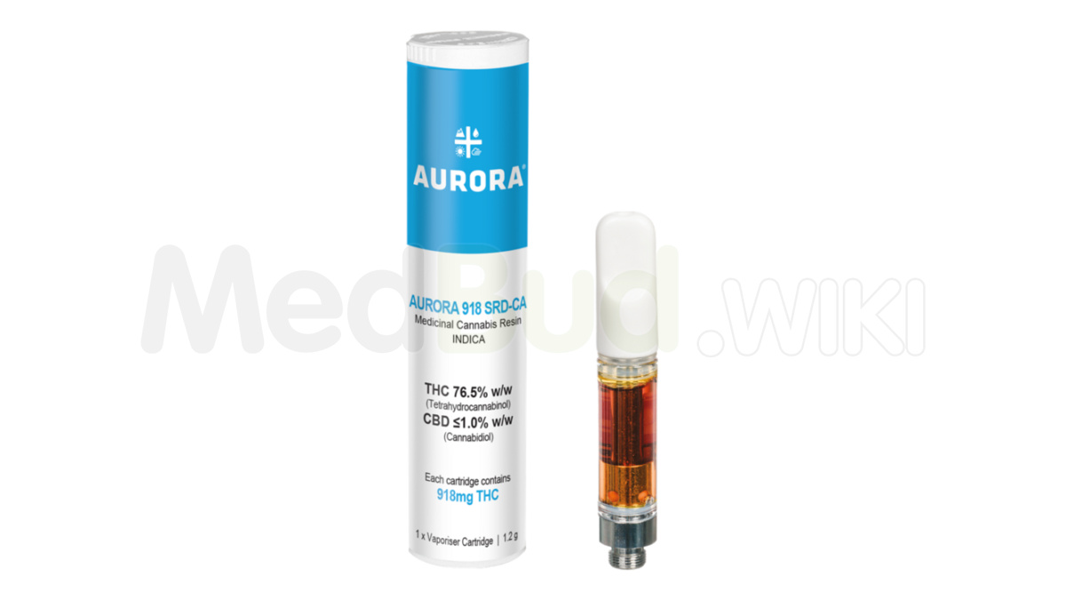 Aurora® Resin SRD T918 Sourdough Vape Cartridge (510 Fitment
