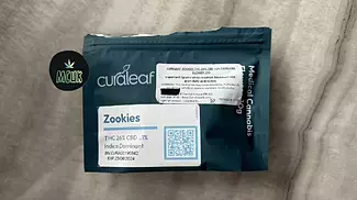 Curaleaf Zookies T26 Indica hybrid