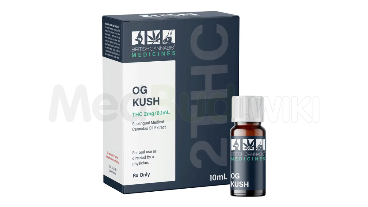 British Cannabis® Medicines T20 OG Kush Full Spectrum Oil